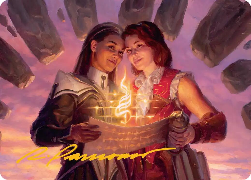Joined Researchers Art Card (Gold-Stamped Signature) [Secrets of Strixhaven Art Series] | Gate City Games LLC
