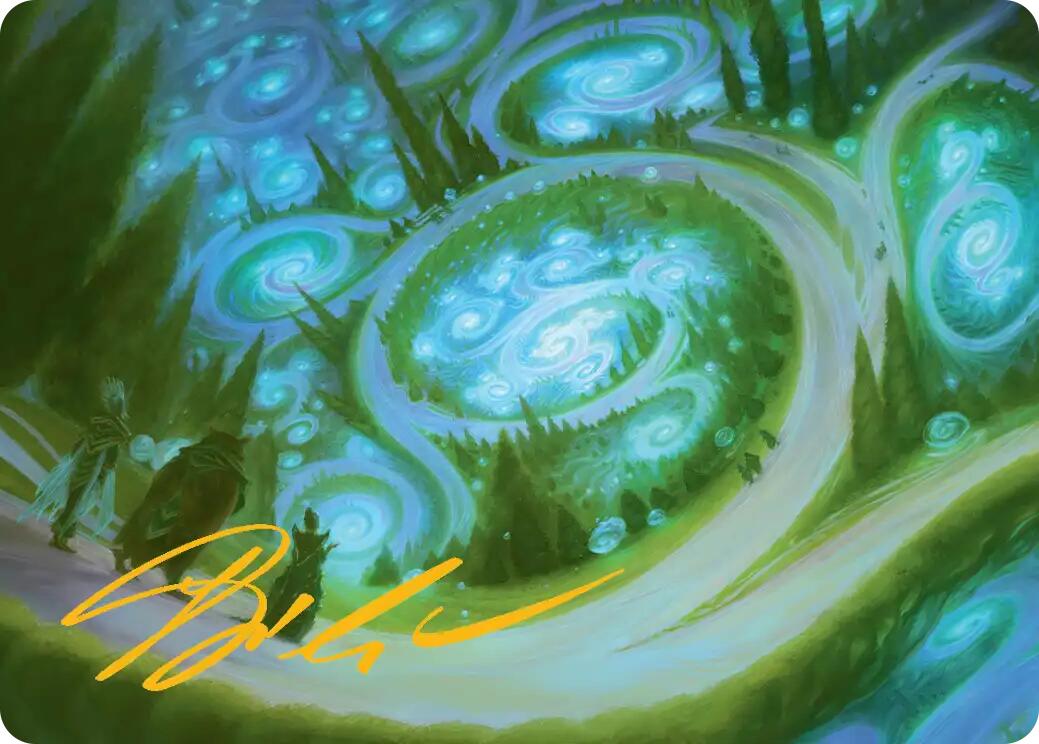 Mathemagics Art Card (Gold-Stamped Signature) [Secrets of Strixhaven Art Series] | Gate City Games LLC