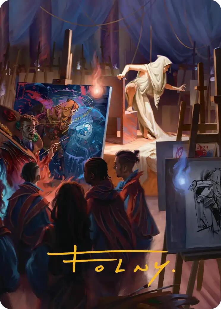 Archaeomancer Art Card (Gold-Stamped Signature) [Secrets of Strixhaven Art Series] | Gate City Games LLC