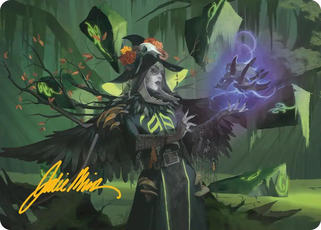Emeritus of Woe Art Card (Gold-Stamped Signature) [Secrets of Strixhaven Art Series] | Gate City Games LLC