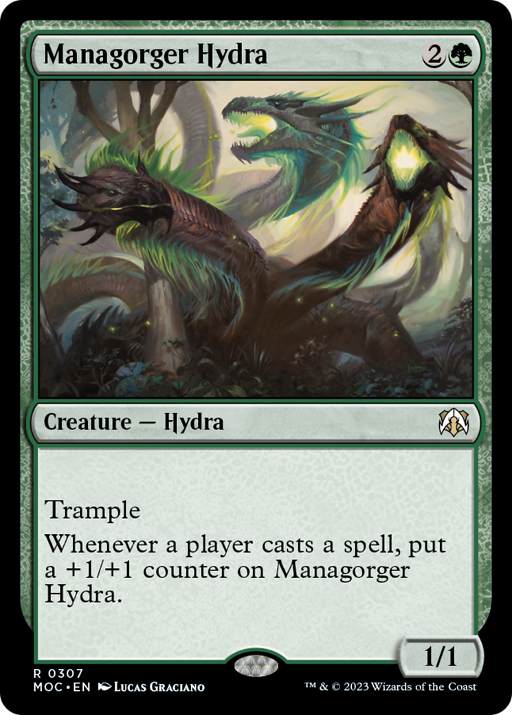Managorger Hydra [March of the Machine Commander] | Gate City Games LLC