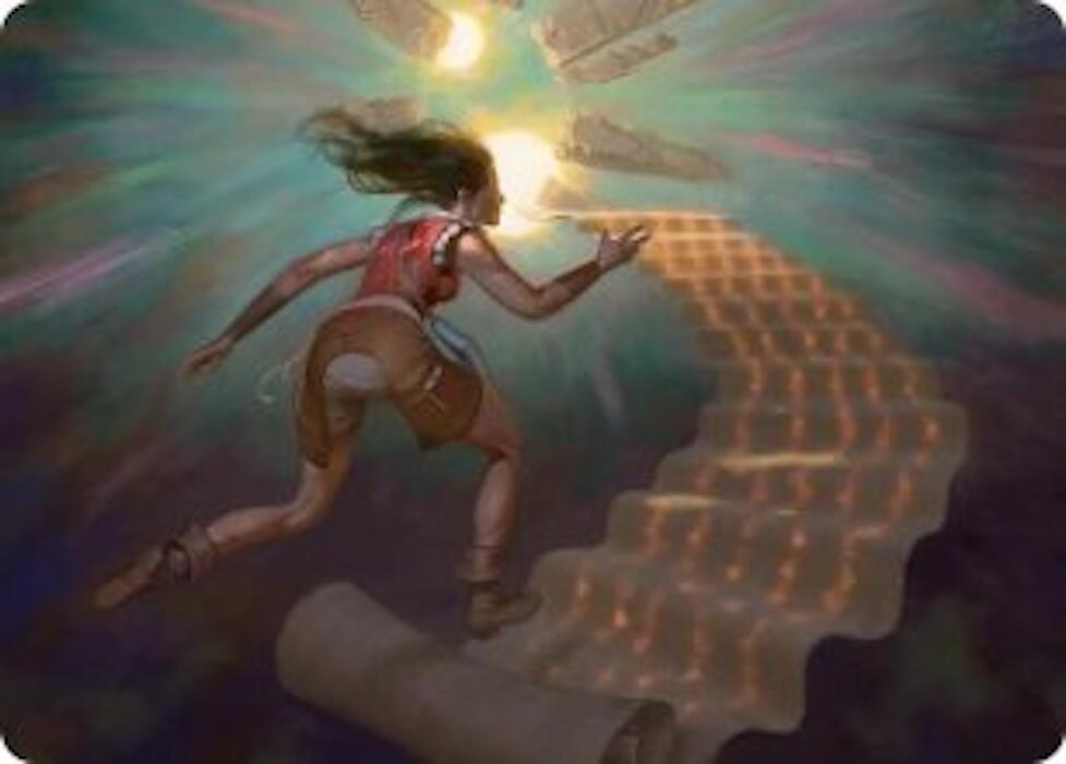 Pursue the Past Art Card [Secrets of Strixhaven Art Series] | Gate City Games LLC