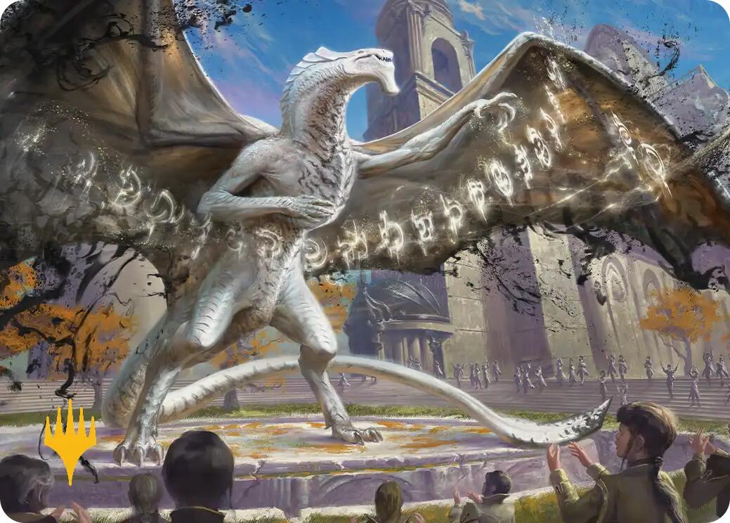Silverquill, the Disputant Art Card (Gold-Stamped Planeswalker Symbol) [Secrets of Strixhaven Art Series] | Gate City Games LLC