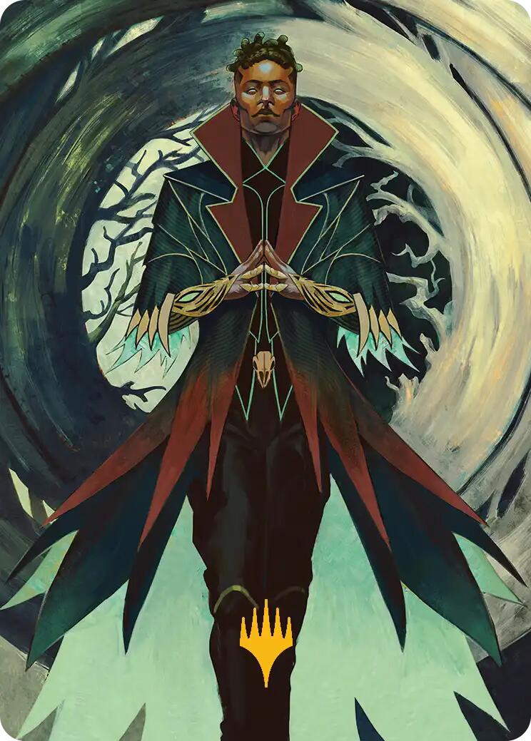 Professor Dellian Fel Art Card (Gold-Stamped Planeswalker Symbol) [Secrets of Strixhaven Art Series] | Gate City Games LLC