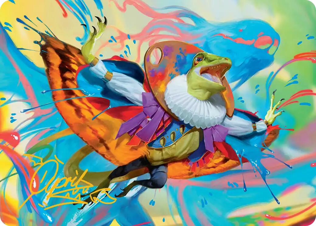Inspired Skypainter Art Card (Gold-Stamped Signature) [Secrets of Strixhaven Art Series] | Gate City Games LLC