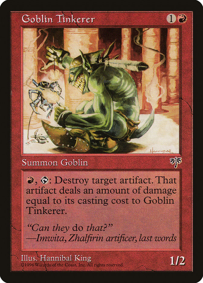 Goblin Tinkerer [Mirage] | Gate City Games LLC