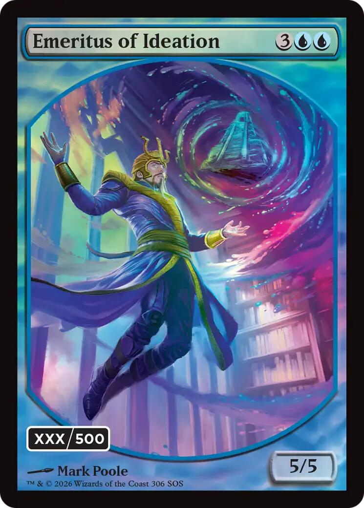 Emeritus of Ideation (Serial Numbered) [Secrets of Strixhaven] | Gate City Games LLC