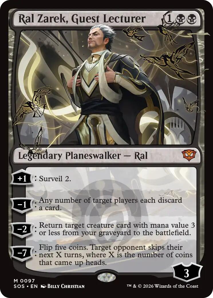 Ral Zarek, Guest Lecturer [Secrets of Strixhaven Promos] | Gate City Games LLC