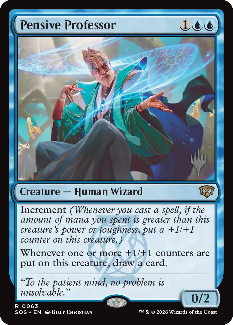 Pensive Professor [Secrets of Strixhaven Promos] | Gate City Games LLC