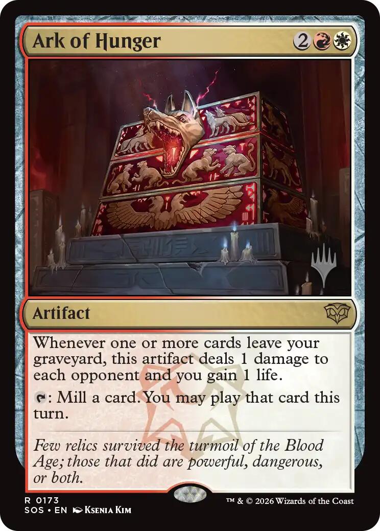 Ark of Hunger [Secrets of Strixhaven Promos] | Gate City Games LLC