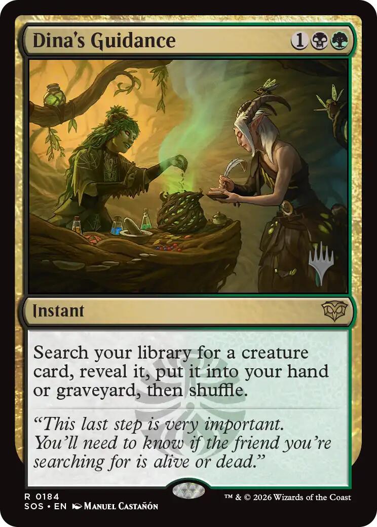 Dina's Guidance [Secrets of Strixhaven Promos] | Gate City Games LLC
