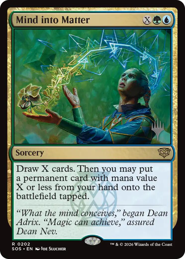 Mind into Matter [Secrets of Strixhaven Promos] | Gate City Games LLC