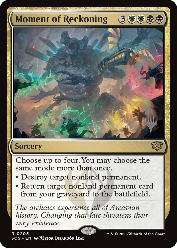 Moment of Reckoning [Secrets of Strixhaven Promos] | Gate City Games LLC