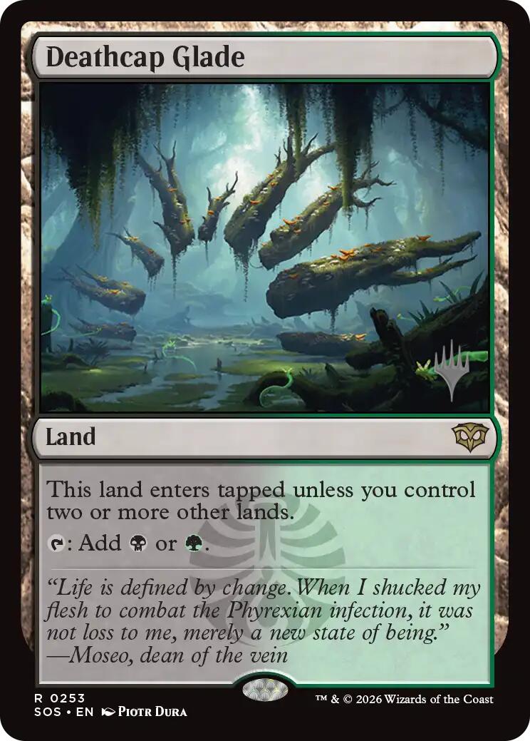 Deathcap Glade [Secrets of Strixhaven Promos] | Gate City Games LLC