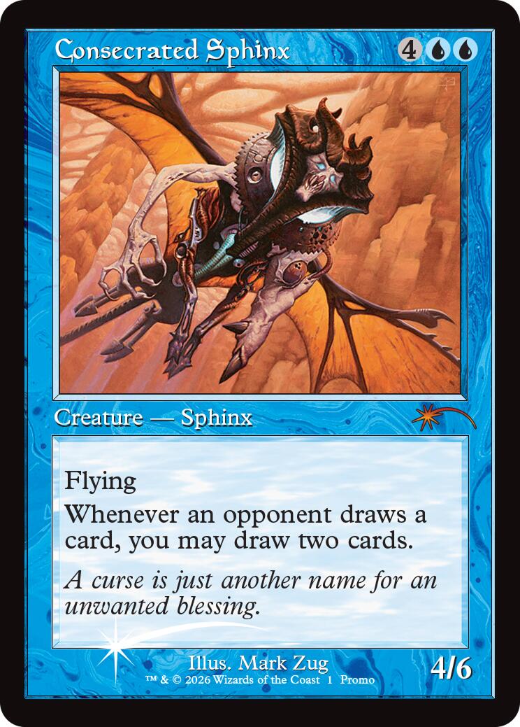 Consecrated Sphinx (Retro Frame) [MagicFest 2025] | Gate City Games LLC