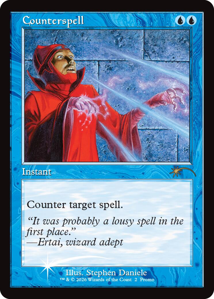 Counterspell (Retro Frame) [MagicFest 2025] | Gate City Games LLC