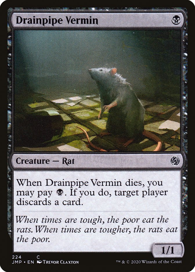 Drainpipe Vermin [Jumpstart] | Gate City Games LLC