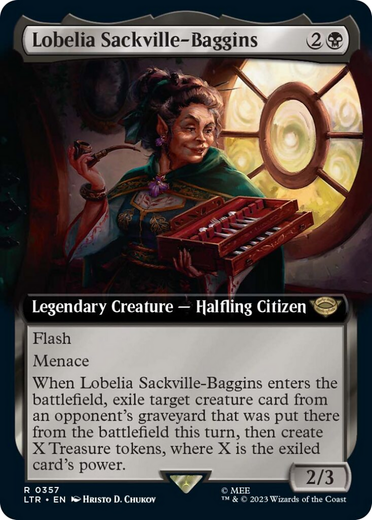 Lobelia Sackville-Baggins (Extended Art) [The Lord of the Rings: Tales of Middle-Earth] | Gate City Games LLC