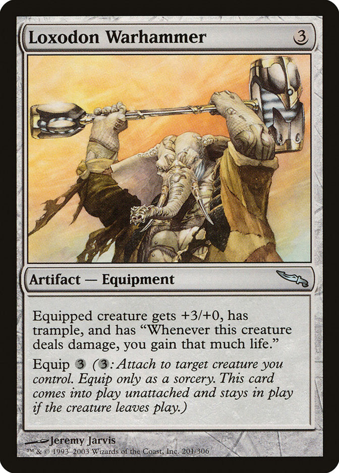Loxodon Warhammer [Mirrodin] | Gate City Games LLC