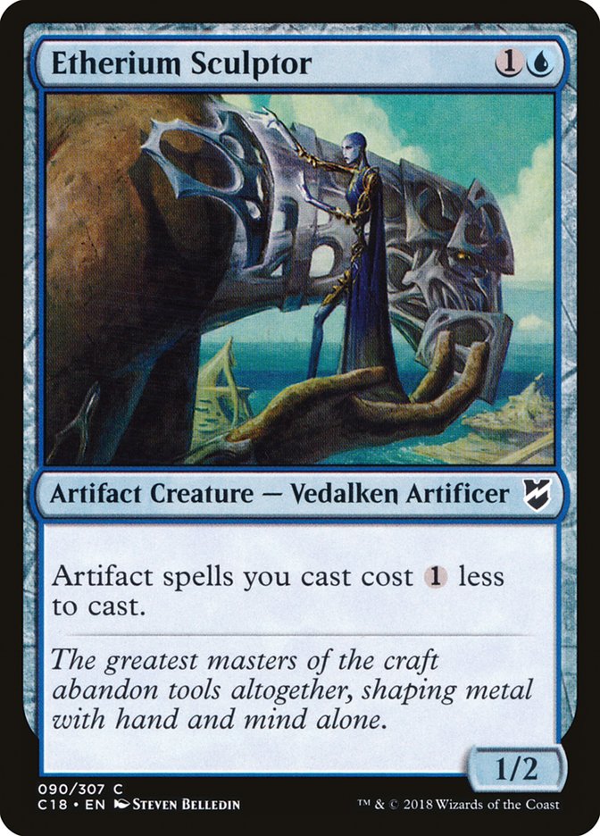 Etherium Sculptor [Commander 2018] | Gate City Games LLC