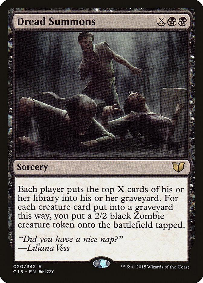 Dread Summons [Commander 2015] | Gate City Games LLC