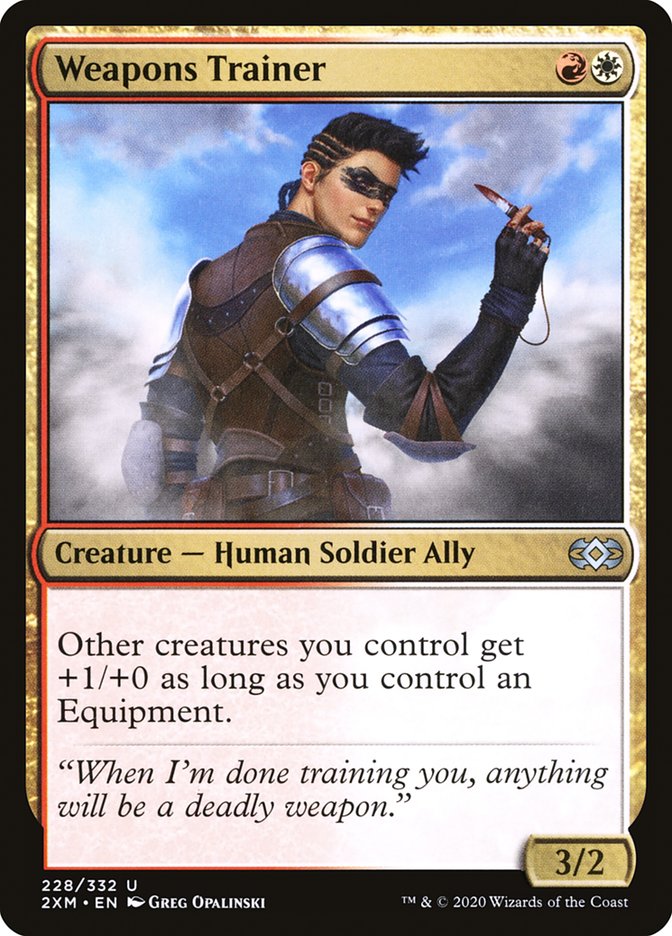 Weapons Trainer [Double Masters] | Gate City Games LLC