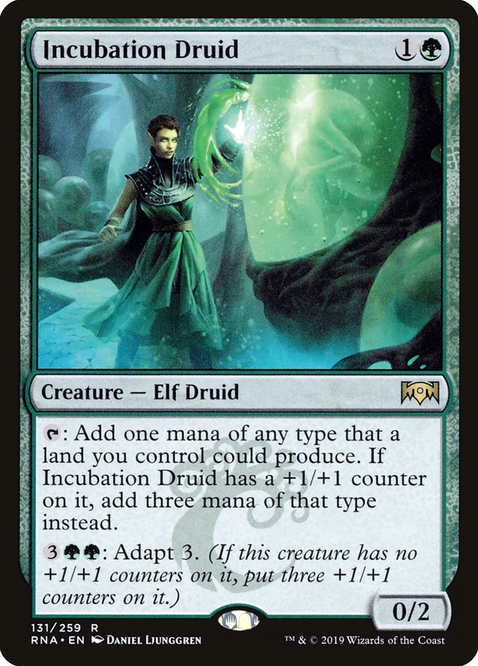 Incubation Druid [Ravnica Allegiance] | Gate City Games LLC