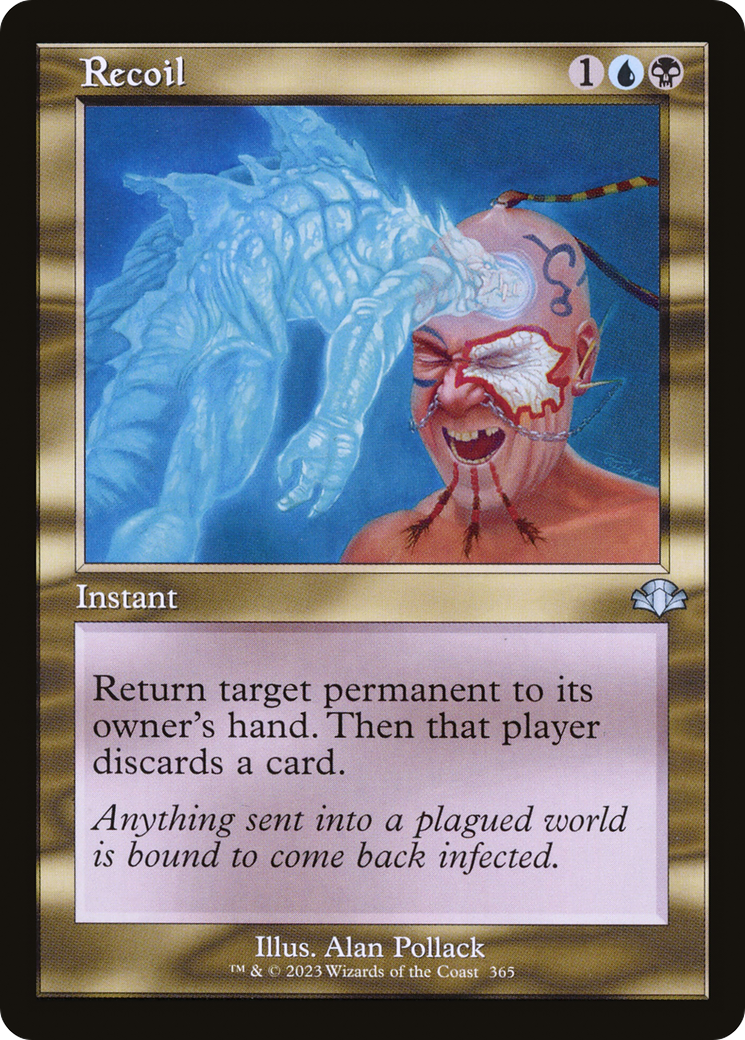Recoil (Retro) [Dominaria Remastered] | Gate City Games LLC