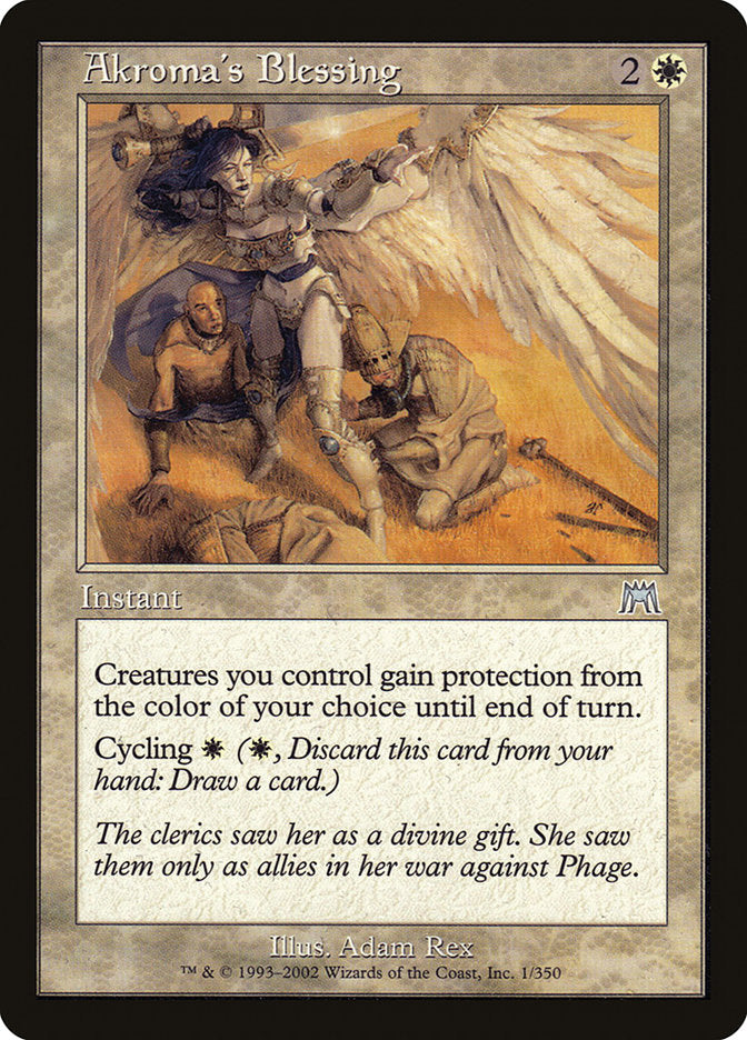 Akroma's Blessing [Onslaught] | Gate City Games LLC
