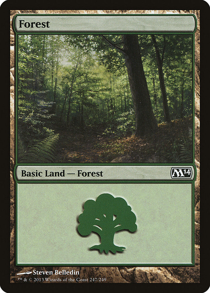 Forest (247) [Magic 2014] | Gate City Games LLC