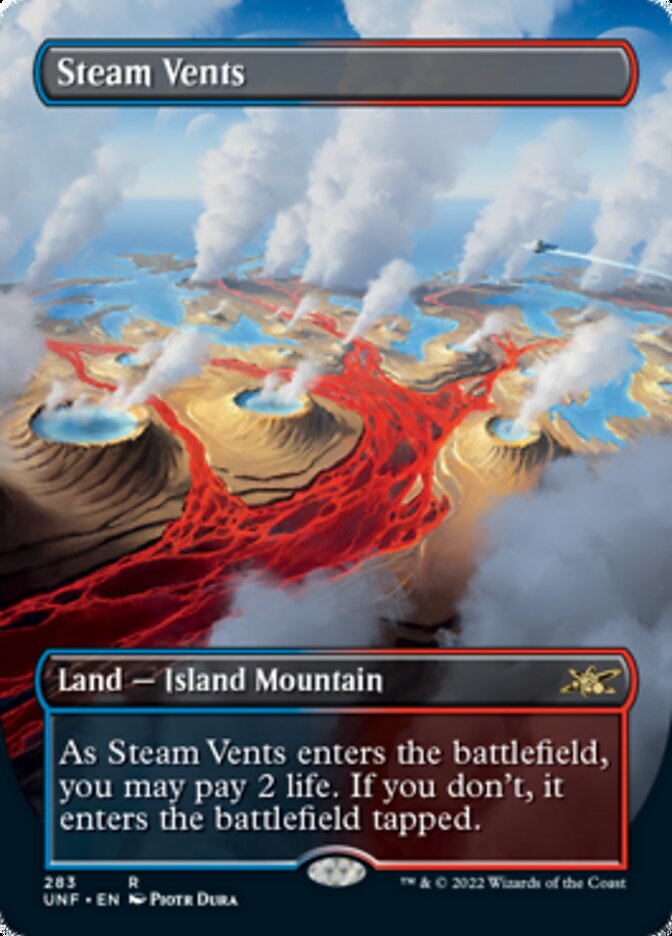 Steam Vents (Borderless) [Unfinity] | Gate City Games LLC