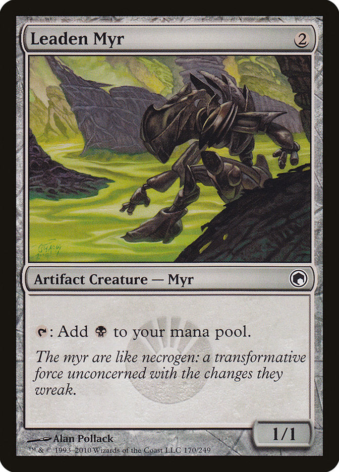Leaden Myr [Scars of Mirrodin] | Gate City Games LLC