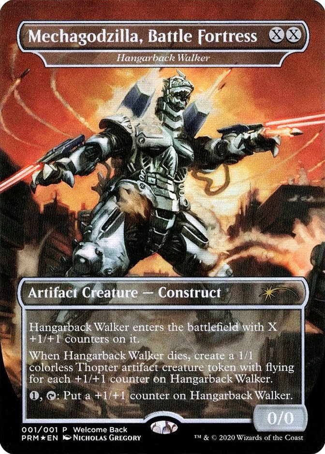 Hangarback Walker - Mechagodzilla, Battle Fortress [Love Your LGS 2020] | Gate City Games LLC