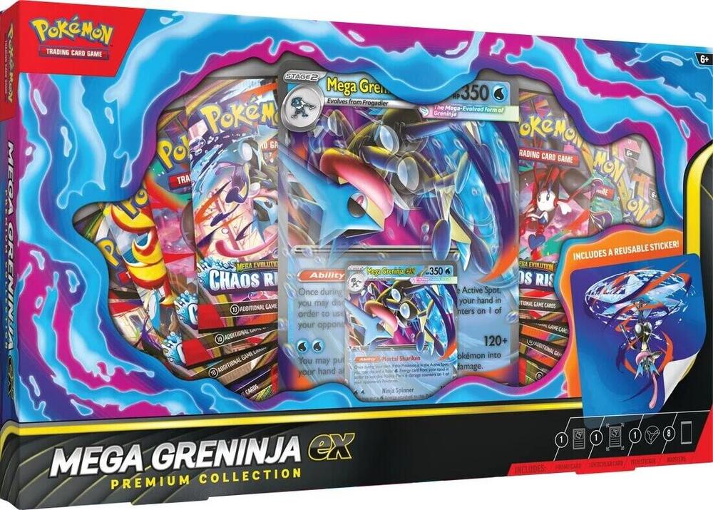 Mega Greninja ex Premium Collection | Gate City Games LLC