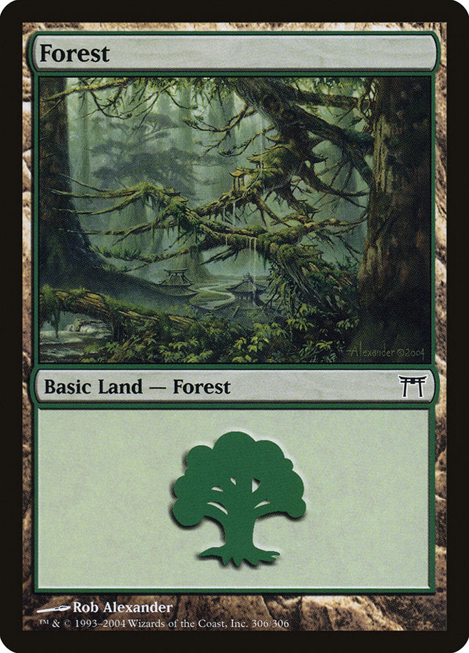 Forest (306) [Champions of Kamigawa] | Gate City Games LLC