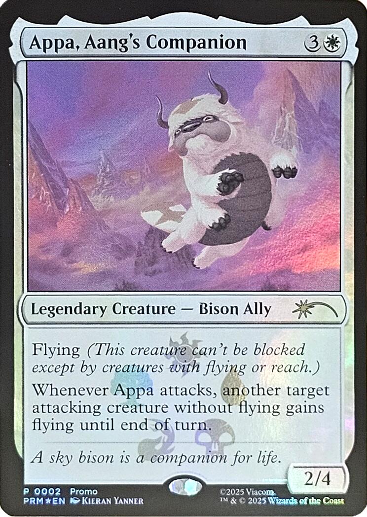 Appa, Aang's Companion [Media Promos] | Gate City Games LLC