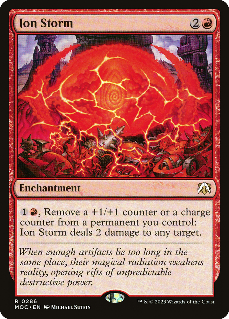 Ion Storm [March of the Machine Commander] | Gate City Games LLC