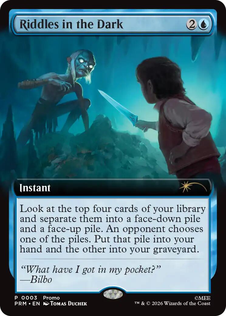 Riddles in the Dark (Extended Art) [Media Promos] | Gate City Games LLC