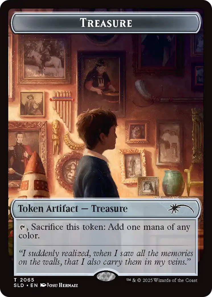 Treasure Token (2065) (Rainbow Foil) [Secret Lair Drop Series] | Gate City Games LLC