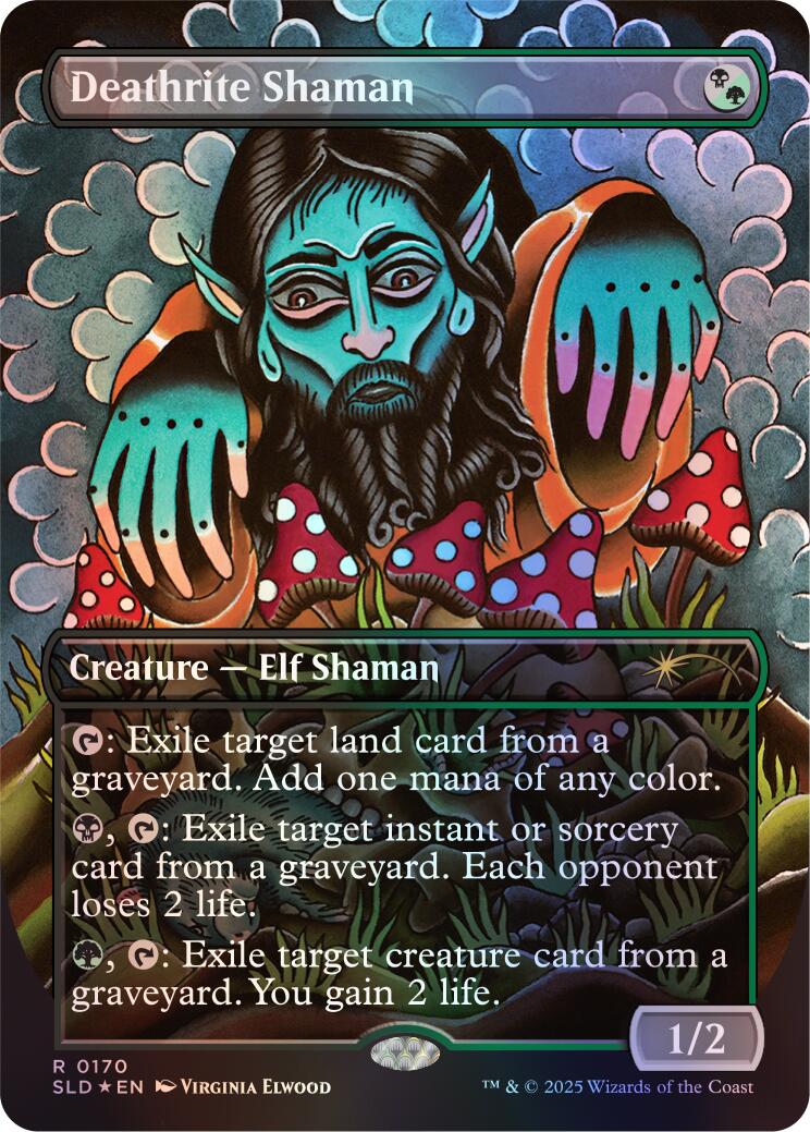 Deathrite Shaman (Rainbow Foil) [Secret Lair Drop Series] | Gate City Games LLC