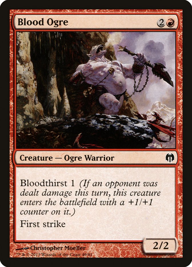 Blood Ogre [Duel Decks: Heroes vs. Monsters] | Gate City Games LLC