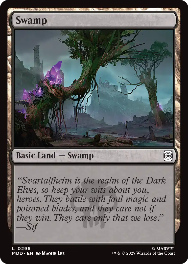 Swamp (0296) [Marvel: Darkhold Destiny] | Gate City Games LLC
