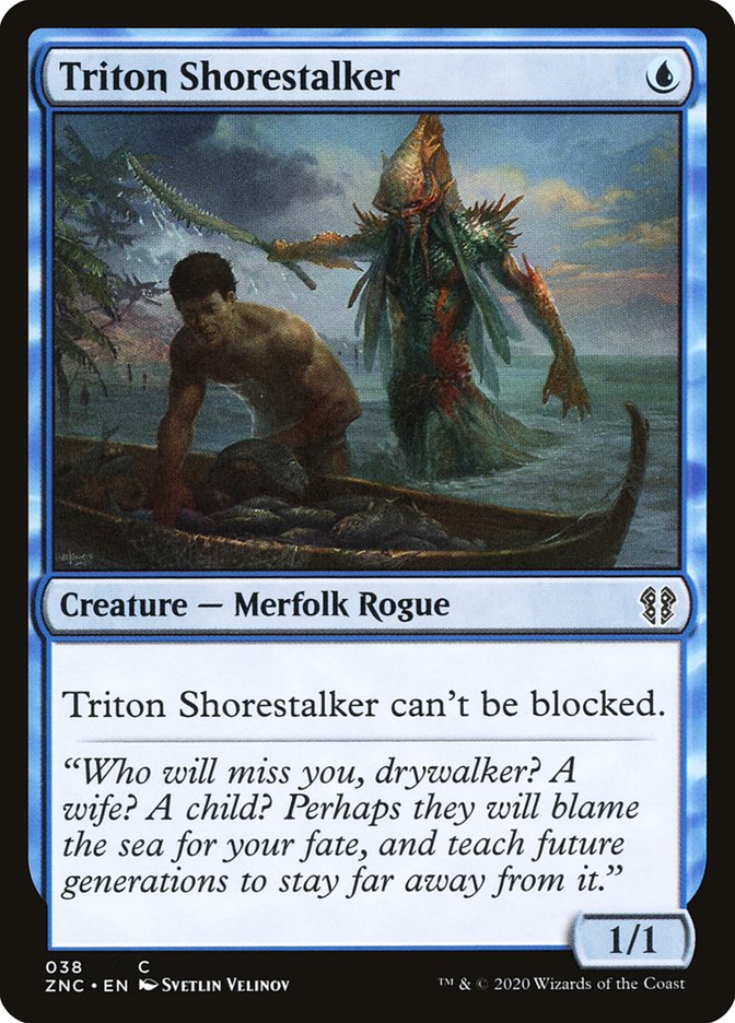 Triton Shorestalker [Zendikar Rising Commander] | Gate City Games LLC