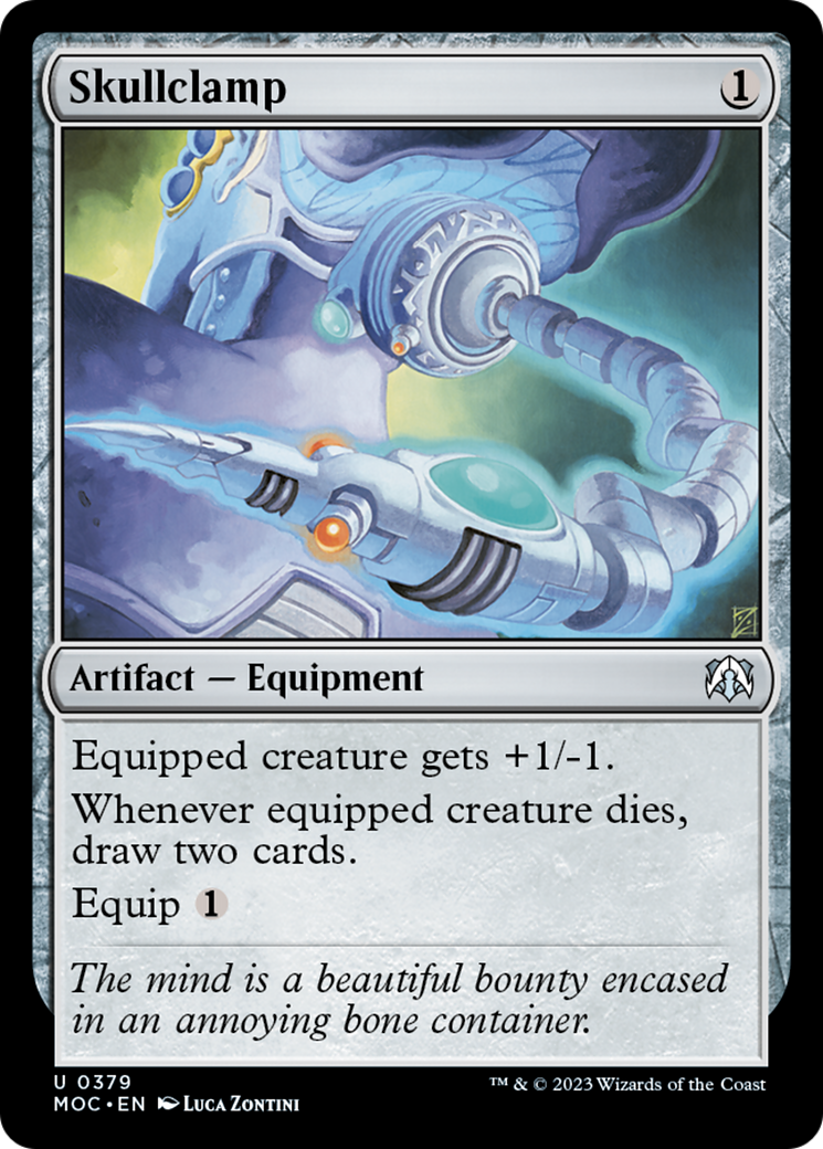 Skullclamp [March of the Machine Commander] | Gate City Games LLC