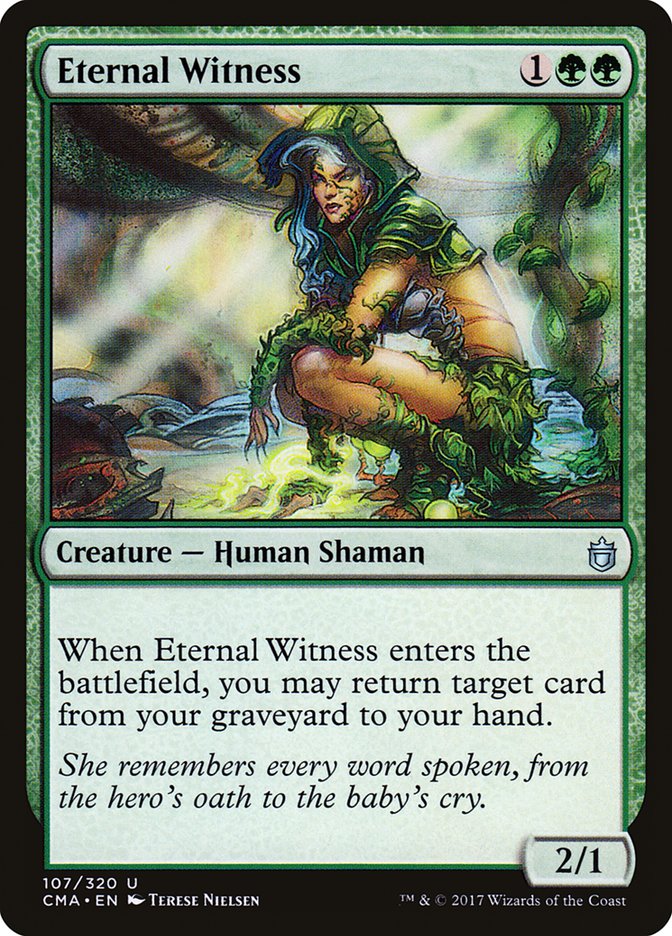 Eternal Witness [Commander Anthology] | Gate City Games LLC