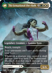 Jennifer Walters // The Sensational She-Hulk (Borderless) (0328) [Marvel Super Heroes] | Gate City Games LLC