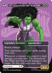 Jennifer Walters // The Sensational She-Hulk (Borderless) (0355) [Marvel Super Heroes] | Gate City Games LLC