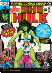 Jennifer Walters // The Sensational She-Hulk (Borderless) (0388) [Marvel Super Heroes] | Gate City Games LLC