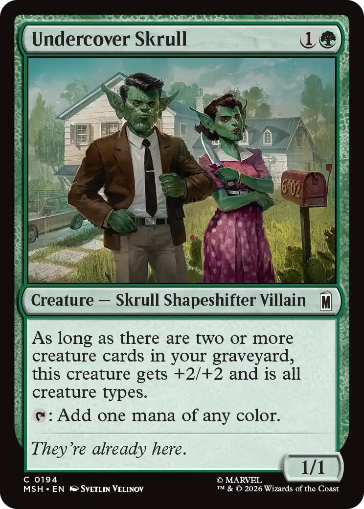 Undercover Skull [Marvel Super Heroes] | Gate City Games LLC