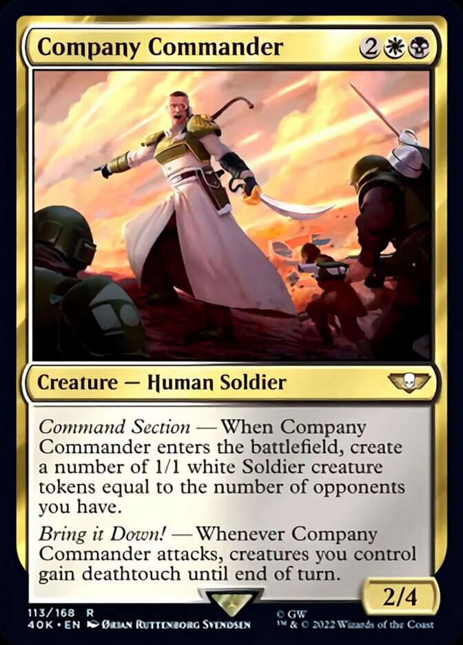 Company Commander [Warhammer 40,000] | Gate City Games LLC